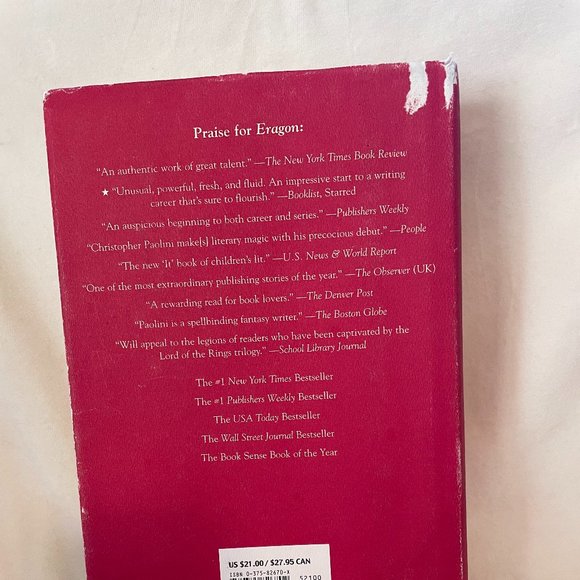 Eragon and Eldest Books by Christopher Paolini - Picture 2 of 2